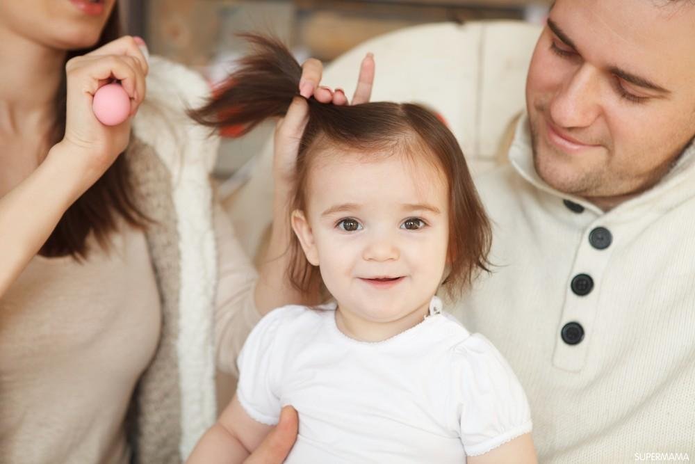 طرق تطويل الشعر للأطفال الرضع 