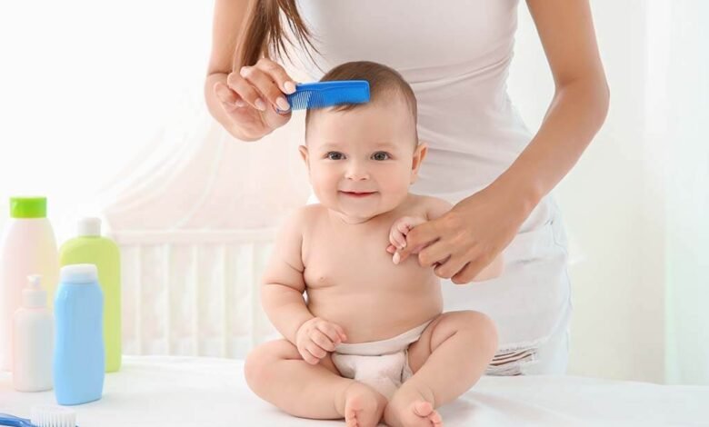 طرق تطويل الشعر للأطفال الرضع